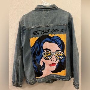 Jean Jacket - Vintage Art Deco